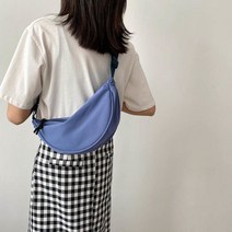 신제품 여름 패션 여성용 허리 가방 메신저 어깨 캔버스 다기능 가슴 올 매치 Mochila Mujer 2021, 02 2