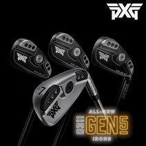 PXG 젠5 블랙 아이언 GEN5 0311 XP P T 6 세트 5-W 초급자 초중급자 상급자 피엑스지, GEN5 0311XP, R