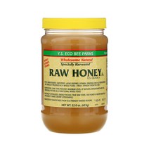 YS Eco Bee Farms YS 에코 꿀벌 농장 Raw Honey 생꿀 미국 A 등급 22.0 oz (623 g)