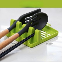 스쿼트랙 홈짐세트 파워렉 파워랙Kitn Shovel Rk Sptul Hnger Pot over Spoon hopstiks Storge Multi-funti, 03 green