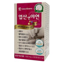 대웅생명과학 엽산 앤 아연 650mg 90정(3개월분), 90정, 1개
