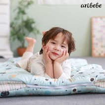 아리베베 리얼 모달 토퍼형 어린이집 낮잠이불-헬로우주선 낮잠이불세트, 헬로우주선