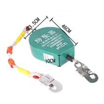 엘리베이터 하강브레이크 로프 하중 1톤 타워 크레인, 150kg 50m