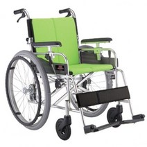 미키 미라지2 알루미늄 휠체어 MIRAGE2 드럼브레이크형, 420mm/22인치/레드, 상세페이지 참조