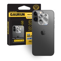 가우런 아이폰 13 프로 카메라 렌즈 풀커버 강화유리 필름 1매- 안티라이트링(P0000EZN), 1개