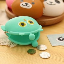 실리콘 동물 동전지갑 6종 캐릭터동전지갑 실리콘 파우치 지갑