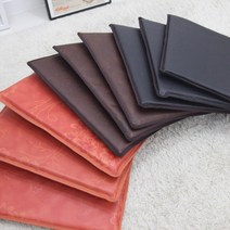 레자방석/초코렛/브라운/오렌지 저렴한방석 닦는방석
