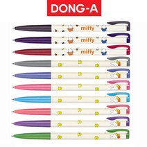 동아 다양한 색상 미피유성볼펜 0.5mm 낱자루, 브라운