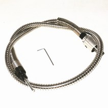 광택기 자동차 무선 폴리셔 테이블 연마 기계 샤프트 튜브 클램핑 6.5MM 그라인딩, 02 Flexible Shaft