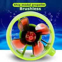 12V-24V 브러시리스 모터 DIY 선박 수중 스러스터 4 블레이드 프로펠러 추진 30-200W 20A 부품 ROV RC 미끼, 한개옵션0