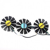 ASUS GTX 980 Ti R9 390X 390 GTX 1060 1070 1080 Ti RX 480 RX480 그래픽 카드 냉각 팬용 87MM MM, 3PCS aliexpress