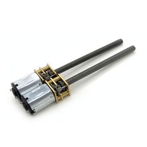 소형 전기 팬 가이드 모터 1pcs 마이크로 감속 기어 모터 리드 스크류가있는 6V 12V DC GA12-N20- M4 x 55, 21 1500_03 12V