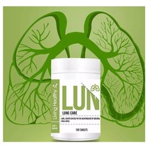 렁케어 180캡슐 폐영양제 Lung Care 호주 시니케어 Living Healthy, 180개입, 180정