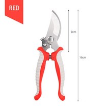 전동 고지가위 전지가위 열매따기 가지치기 정원 꾸미기 전문 샤프 바이 패스 전정 가위 트리 Secateurs 손, 02 red