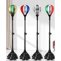 샌드백 펀치볼 스탠드 풍선모양 코브라백 스파링 펀칭, 기본형-레드블랙