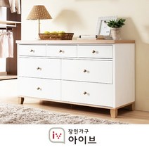 장인가구 [장인가구]미호(MIHO)3단 와이드 서랍장, 단품없음