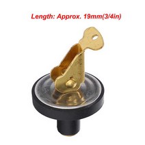 19mm 보트 압축 드레인 플러그 황동 나사 유형 고무 씰 드레인 트위스트 플러그 보트 요트 해양 액세서리 7/8in 1/2in 3/8in, 2.0.375in