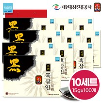 명기삼 고려흑삼인 절편 + 쇼핑백, 15g, 100개