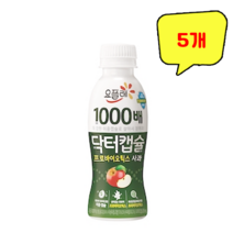빙그레 닥터캡슐 프로텍트 사과 130ml x 5개, 1개