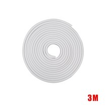 2/3/5M 자동차 도어 자리 스크래치 보호기 스트립 가드 트림 자동 도어 안티 충돌 스트립 철강 자동차 스타일링 자동차 장식, 3M White_3