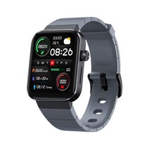 Mibro T1 Smartwatch 남자 1.6 quotAMOLED 스크린 심장 박동 SpO2 모니터 피트니스 추적기 스포츠 방수 스마트 워치 블루투스 통화, [03] Gray