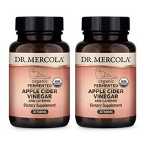 Dr. Mercola Fermented Apple Cider Vinegar 닥터 머콜라 발효 애플 사이더 비니거 앤 카이옌 페퍼 30정 2팩