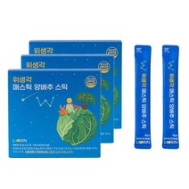 루킨 위생각 매스틱 양배추 스틱 21포 X 3박스, 294ml, 3개