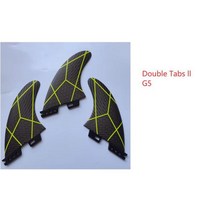 II 1 Futur 서핑 보드 핀 트라이 세트 에폭시 G5 G7 큰 M L 액세서리, Double Tabs ll G5-2