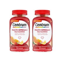 센트룸 종합 멀티비타민 오메가3 구미 110정 2개