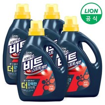 비트 스트롱 세븐 액체세제 3L 용기 x 4개, 2.비트 스트롱 3L 드럼 4개