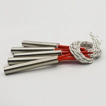 220V 전기 금형 카트리지 히터 12mm 튜브 직경. 50/60/80/100/120/150/200mm 길이 가열 요소 원통형 관형 5pcs, 12x150mm 220v 300w