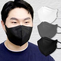 247 특특대형 얼큰이들을 위한 새부리형 마스크 50매 (1Box) XXL, 팬텀블랙