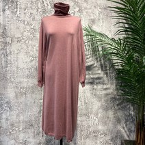 시슬리 터틀 캐시미어 롱 니트 원피스 SAKO31061 PK