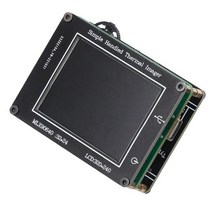 열화상카메라 스마트폰 열화상측정기 열화상기 20 인치 LCD 240x320 40 ℃ 300 간단한 열 화상 카메라 해상도 선명한, Black