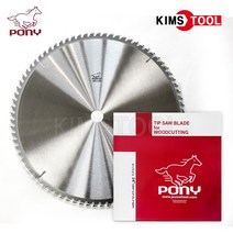포니 목공형 원형톱날 14인치 (355mm) 80날 100날 목공용 팁쇼 나무절단 목공공구 절삭 목공팁쇼, 14인치 80날