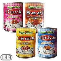 웰시코기 강아지캔사료 순살코기 닥스훈트 노견 포메, 상세페이지 참조, 종류_닭고기