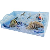 입체학습독도만들기/독도종이모형/독도키트