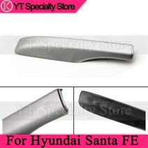 현대 산타페 2007 2010 2011 2012 24L 27L 수하물 랙 커버 루프 가드 1 개, 2.7Black Rear Right