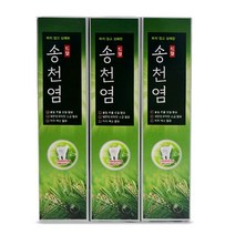 도봉물산_[국내산] 메디안 개운항 솔잎향 짜지 않는 송천염 치약 3개, 도봉 쿠팡 1, 도봉 쿠팡 본상품선택