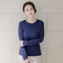 조이마담 T50449 소매버튼 면 티셔츠 엄마옷 50대60대중년여성의류 미시옷