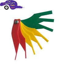 코팅두께게이지 피막두께 게이지 호환 새로운 8 in 1 브레이크 패드 측정 도구 필러 테스터 스케일 라이닝 두께 마모 측정기 두께 핸디 측정