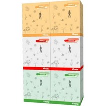 MDF4822 크리넥스 정사각티슈 100콤비 100매x6개 크리넥스/정사각티슈/100콤비/100매x6개