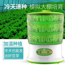 콩나물키우기 키트 시루 콩나물 집에서는 전자동 대용량 발두나물 생숙주 땅콩나물통 분, 02 이중콩나물기+압판+1땅콩 접시