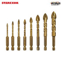 스타렉슨 멀티드릴 3.0mm~15mm 티타늄 세라믹드릴, TD-80G(8.0x85mm)