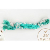 2개월강아지 트위스트) 치석케어 놀이 강아지 장난감 이갈이 구강케어 강아지분리불안, 1개