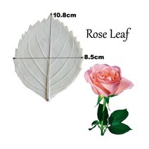꽃 플라워 실리콘 몰드 29 릴리 로즈 로터스 메이플 말미잘 잎 Veiner Fondant Sugarcraft Gumpaste 점토 물 종이 금형 입체 모양 틀 C336, Rose Leaf 3