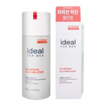 아이디얼포맨 선디펜스올인원로션120mL, 단품