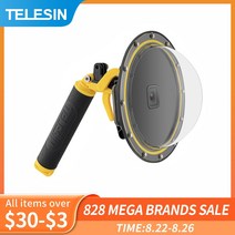 로프플로우 운동 헬스 등산 텔레신 63939 돔 포트 30m 방수 케이스 하우징 gopro hero 5 6 7 black for hero 8 9 10 trigger dome, 2-만능인