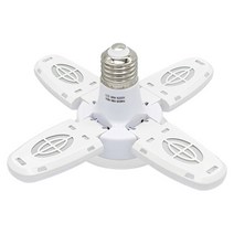 야외작업용조명 세차 틴팅샵 고성능 LED 차고 조명-디 밍이 가능한 조명 천장 38W 6000LM 6500K E27/B22 4, 한개옵션1, 02 38W 3000-3500k