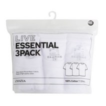 [지오지아] [현대신촌] 초대박 라이브 에센셜 3PACK 티셔츠 (ABC5TR1201)